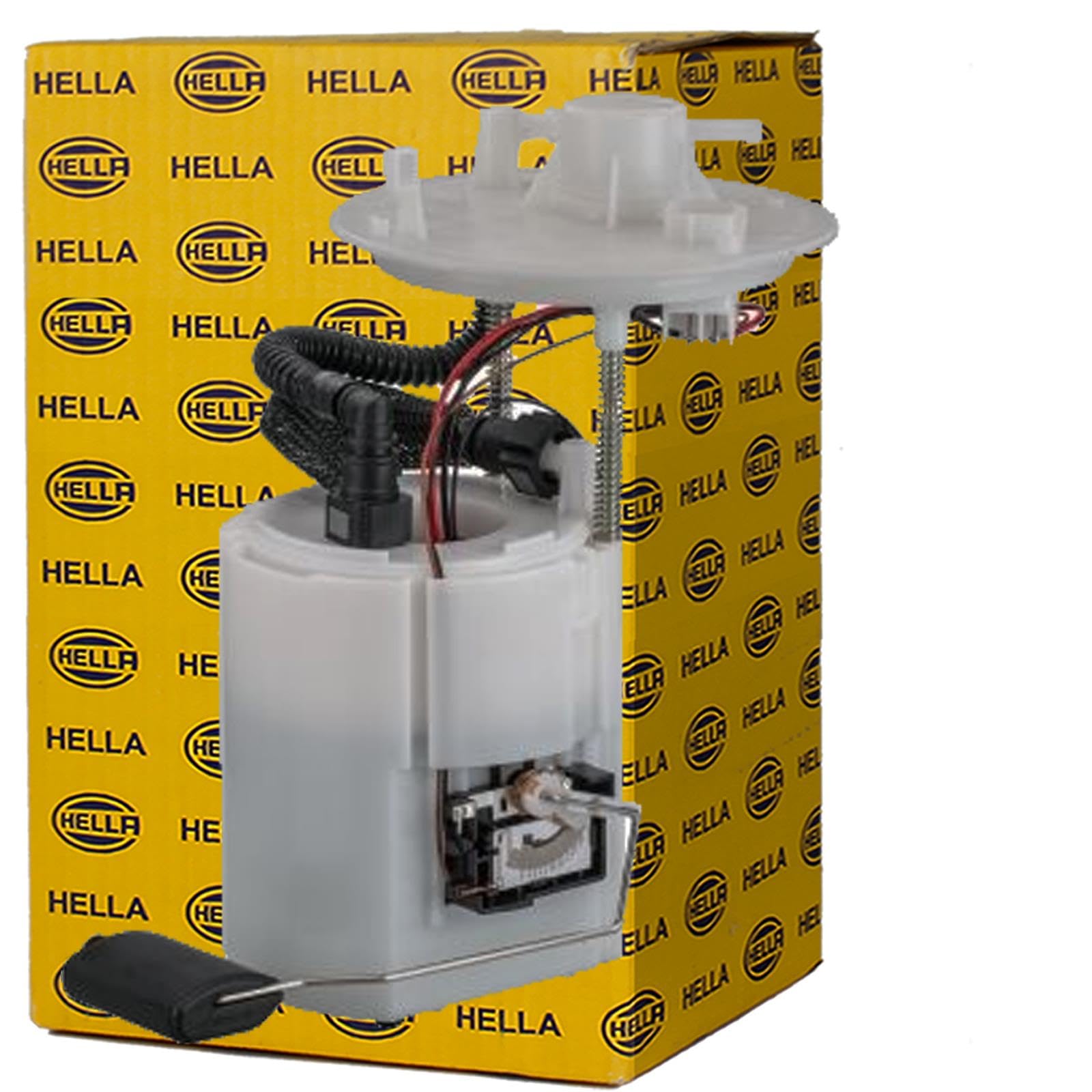 HELLA 8TF 358 106-681 Kraftstoffpumpe - Benzinpumpe - elektrisch - 4-polig