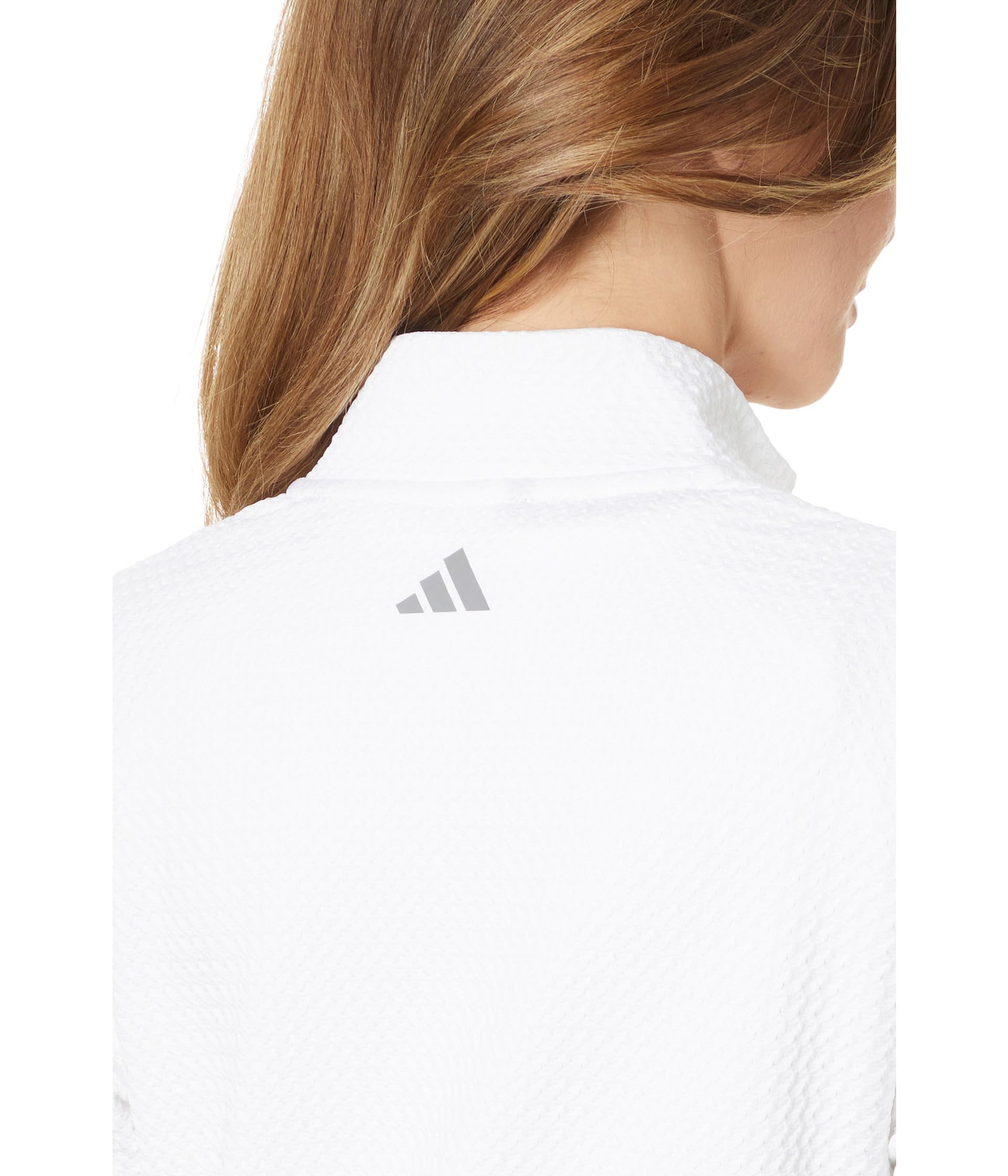 adidas Textured Jacket Ultimate365 teksturowana kurtka damska, biała, biały, L