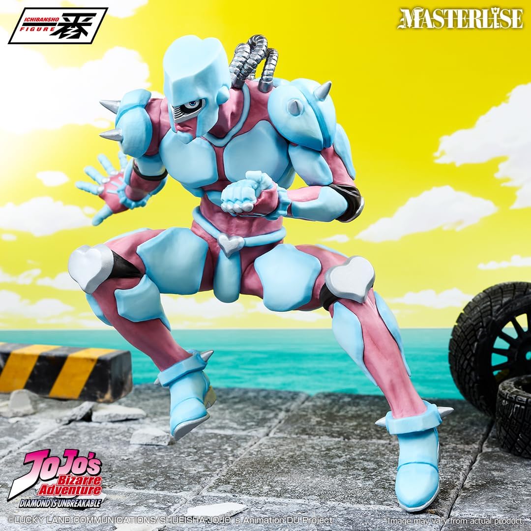 Ichibansho Figure - JoJo's Bizarre Adventure: Diamond is Unbreakable - Shining Diamond (-Stand Rush!-) Masterlise Collectible Statue