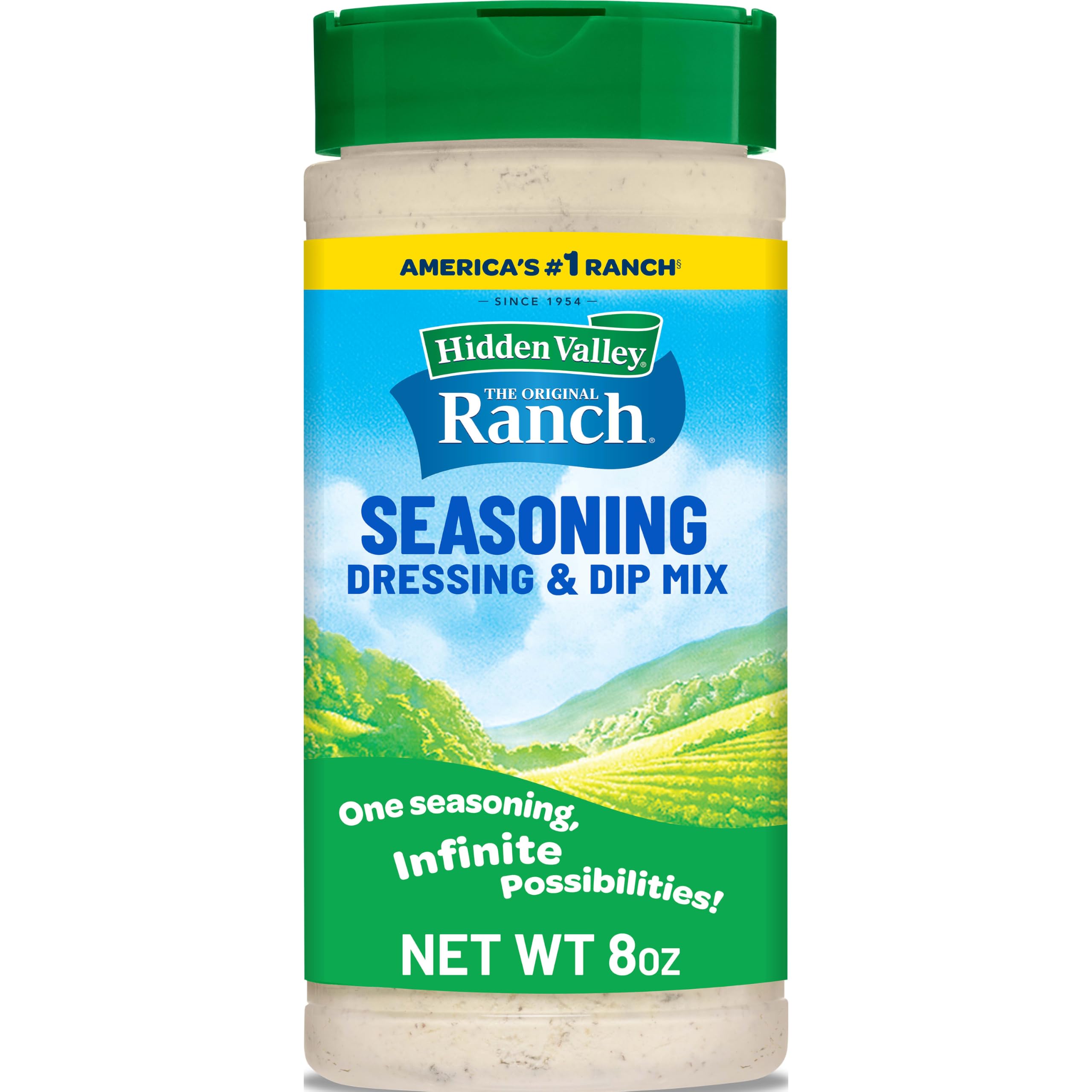 Hidden Valley Original Ranch Seasoning, Dressing and Dip Mix, 8 Ounces (Package May Vary) : Grocery & Gourmet Food