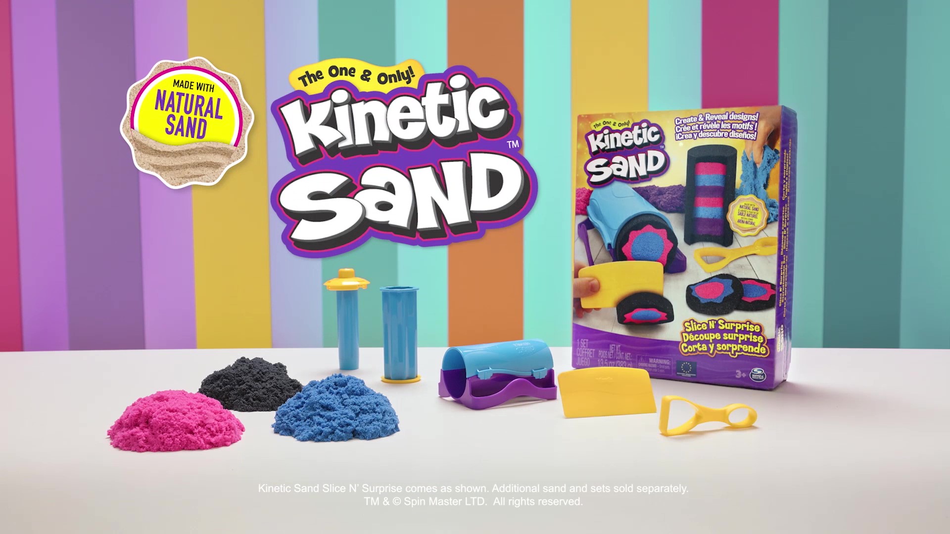 Kinetic Sand Slice and Surprise Playset on Amazon Live