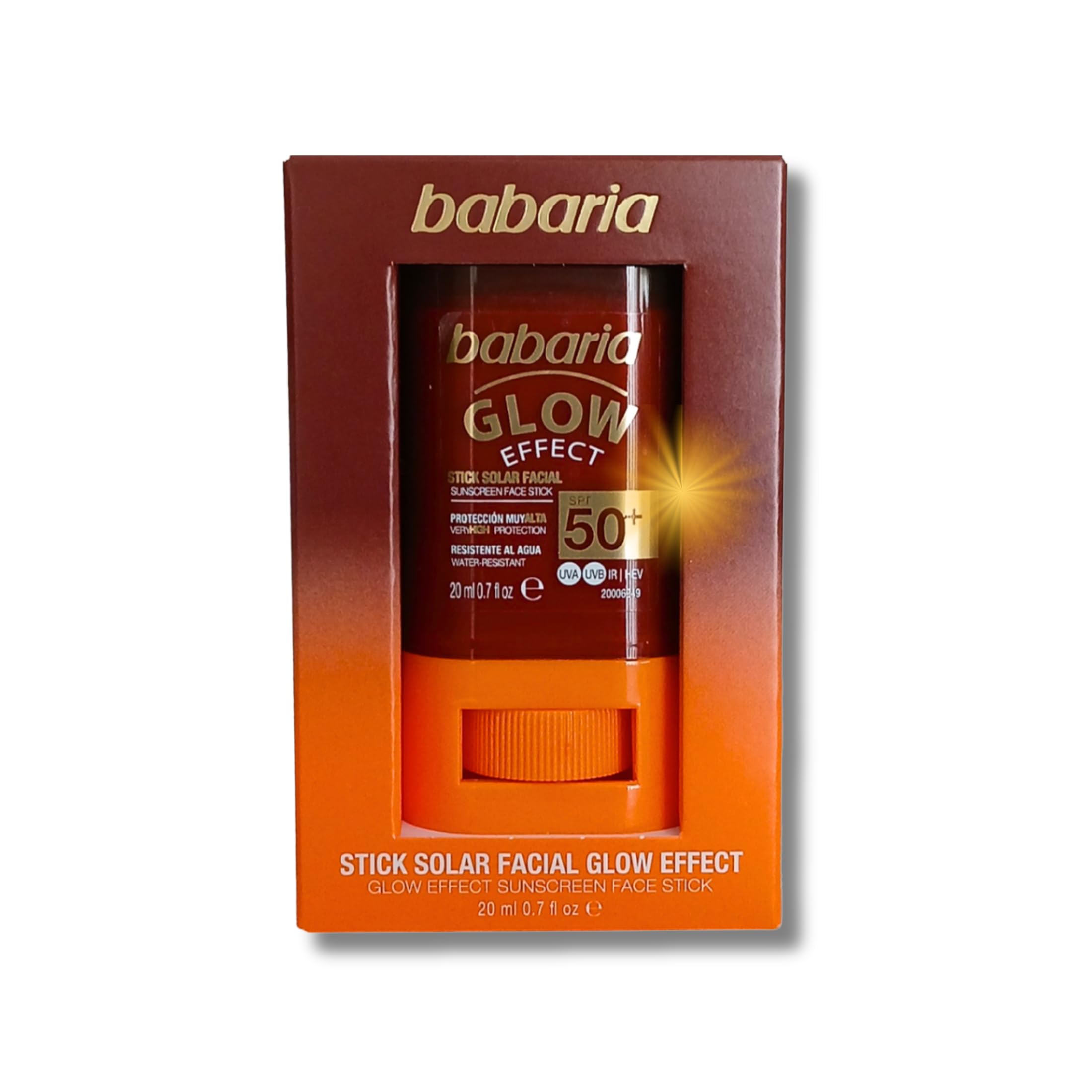 Babaria - Stick Solar Facial 50 |Protección Alta Con Aloe Y Manteca De Karité |Coral Friendly Y Biodegradable | Resistente Al Agua Y Al Sudor | Vegano | Stick Solar Niños,20g, El embalaje puede variar — view 9
