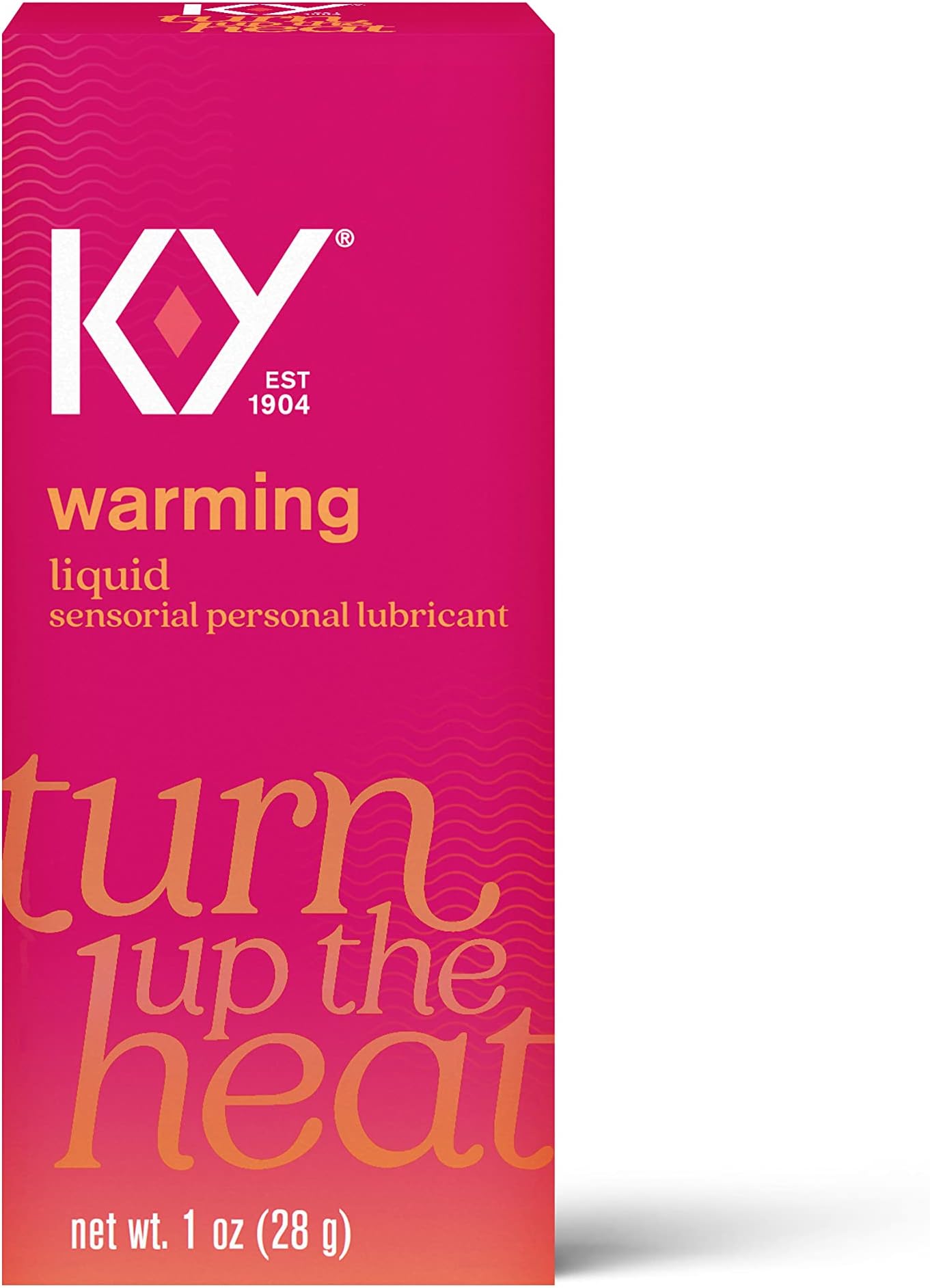 K-Y Warming Liquid Lubricant 1oz Bottle
