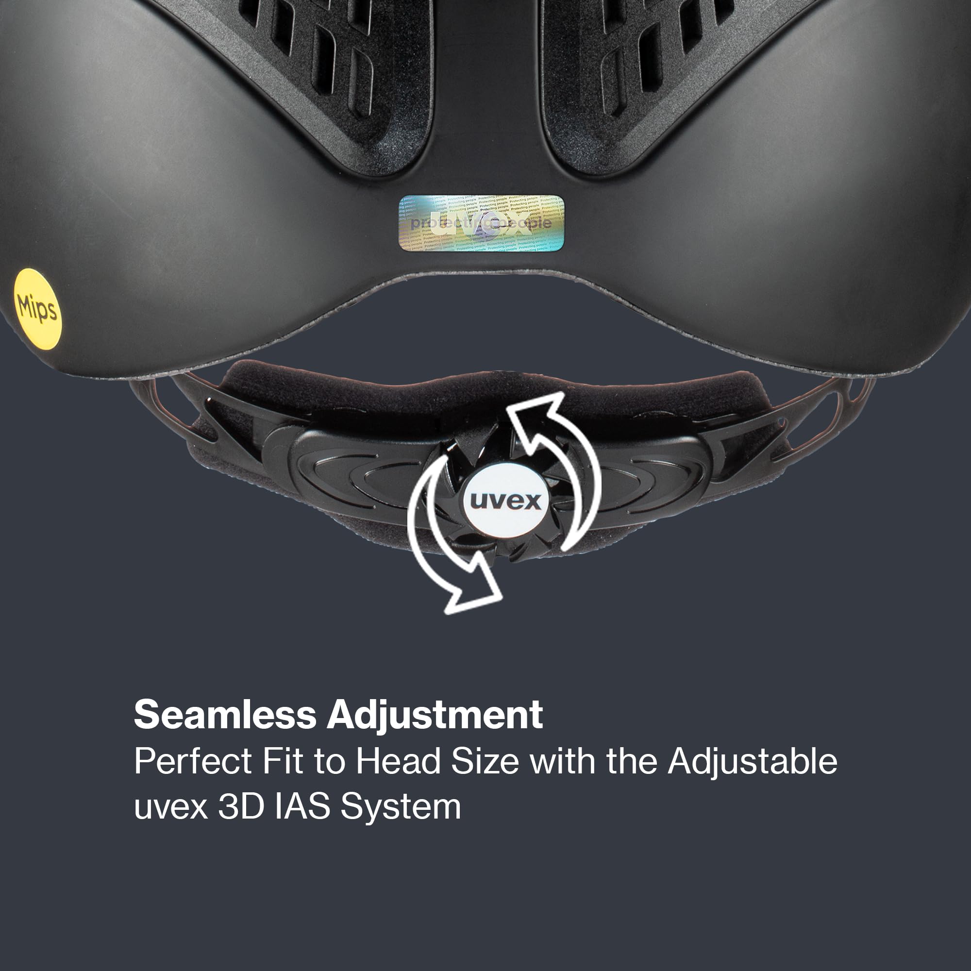 uvex Exxential III MIPS Casque d'équitation léger unisexe Taille réglable