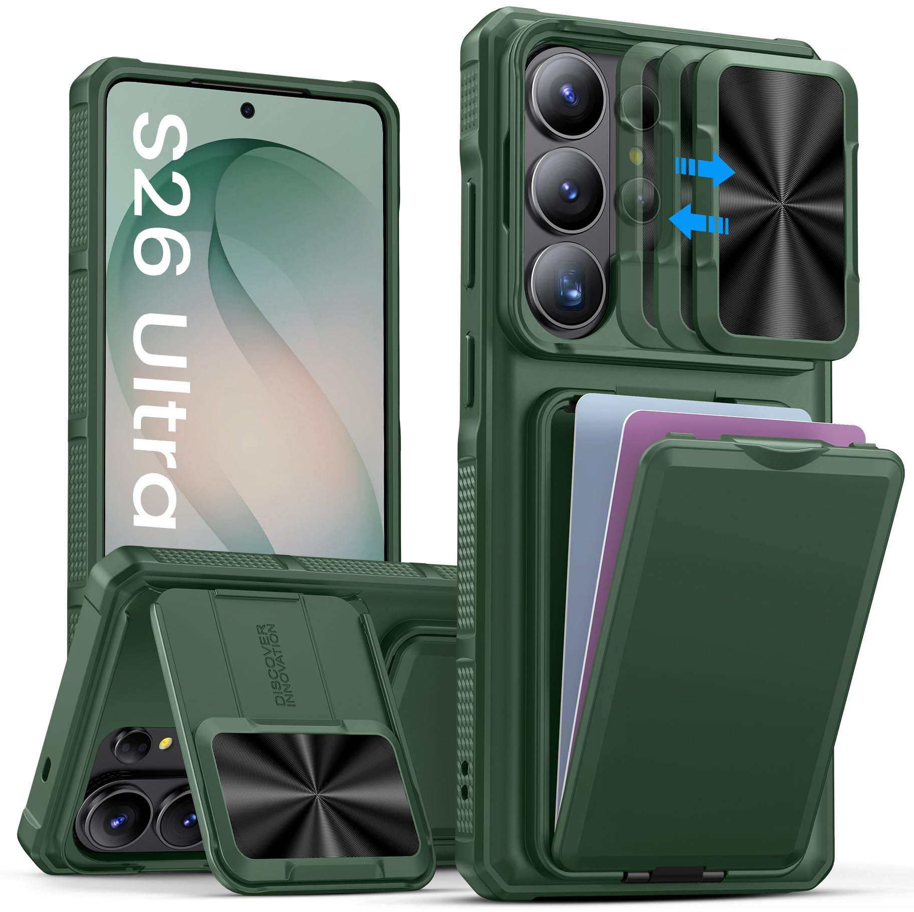 Amazon.com: SSLOTSCASE for Samsung Galaxy S26 Ultra Case with Card