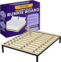 Greaton Wooden Full Bed Slats - No Extra Height Mattress Support for Platform Frames, Amish-Made USA, 2.38" Standard Width