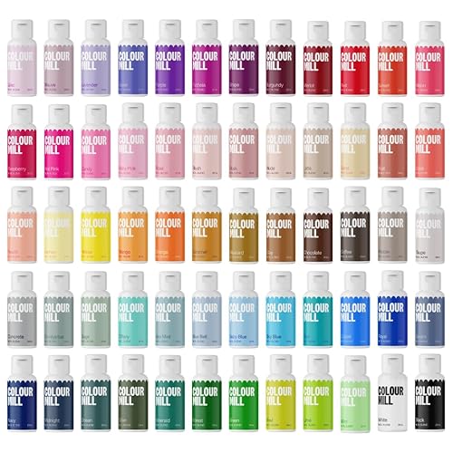 Miniatura 57 de Colour Mill Colorante para alimentos a base de aceite, 0.68 onzas líquidas (20 ml), colores nude variados