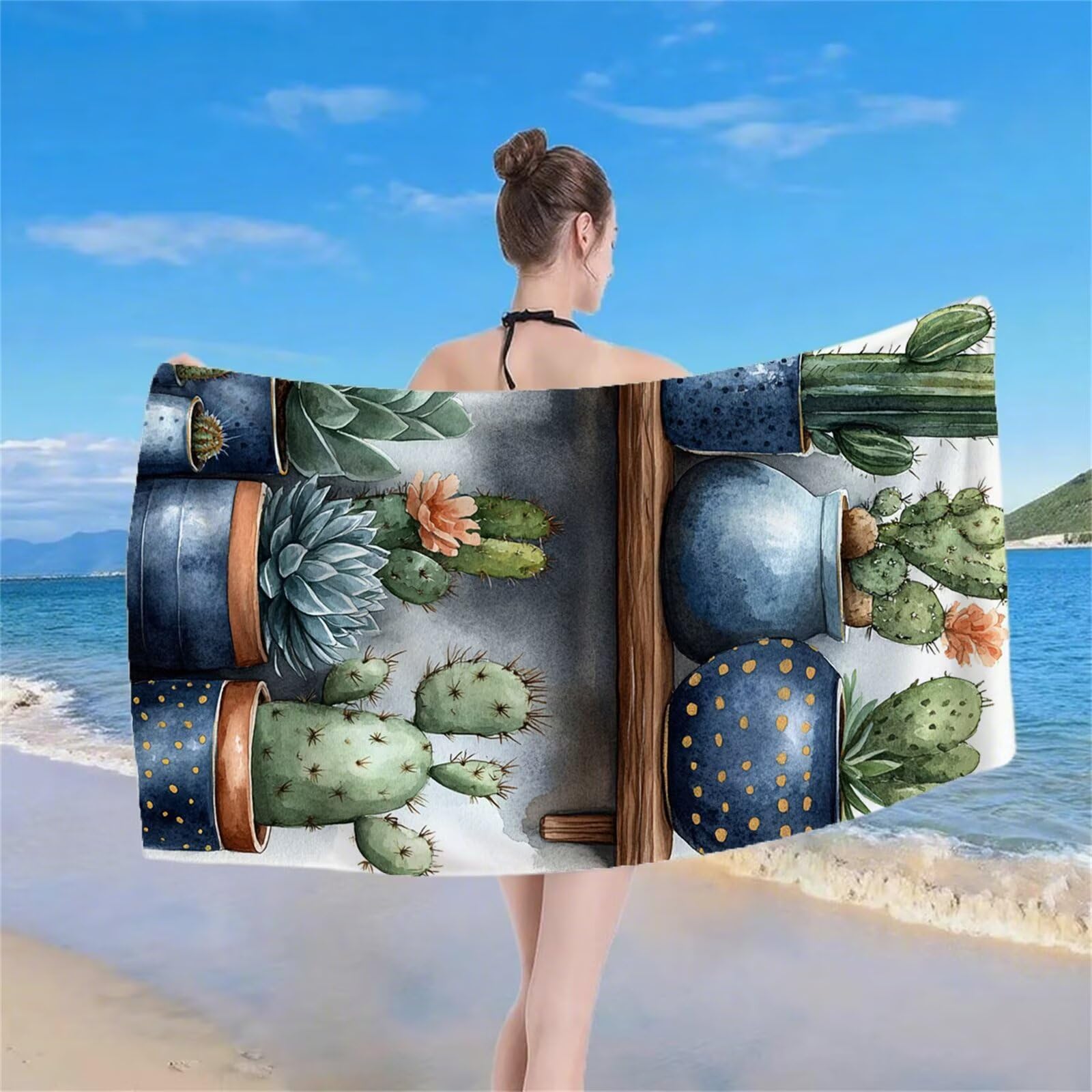 Serviette de Plage XXL 220x100 cm Anti Sable et Séchage Rapide Microfibre Drap de Plage Serviette de Bain Grande Taille Drap de Bain pour Homme Femme Voyages Natation Camping Pique Nique Usine S-601