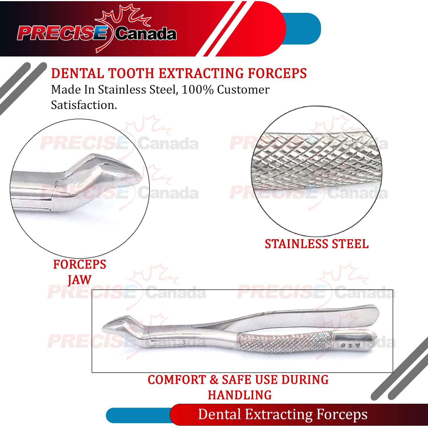 PRECISE CANADA: EXTRACTING FORCEP American Pattern Upper Molar #32A