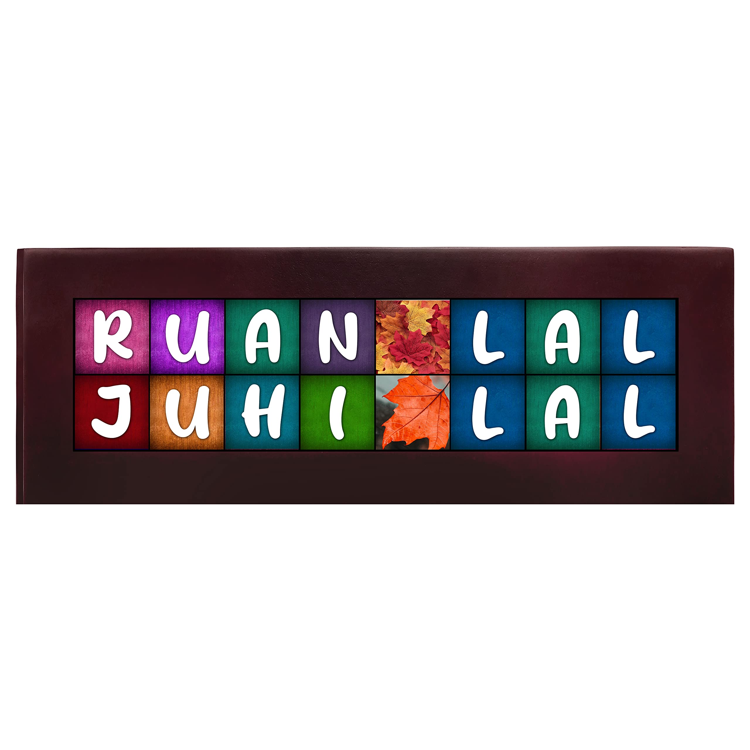 Customized Wooden Name Plate for Home Entrance, House & Apartment Doors (12Letter/1Line) — Amazon image 8