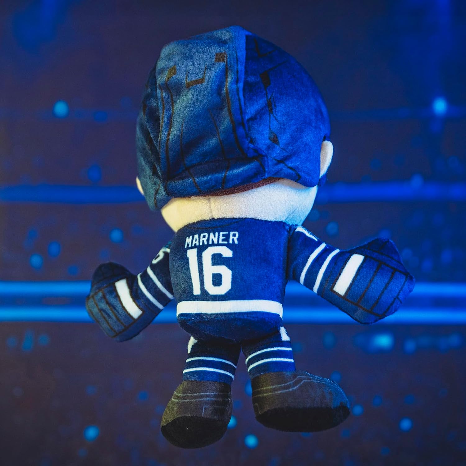 Bleacher Creatures Toronto Maple Leafs Mitch Marner 8" NHL Kuricha Sitting Plush - Soft Chibi Inspired NHL Superstar
