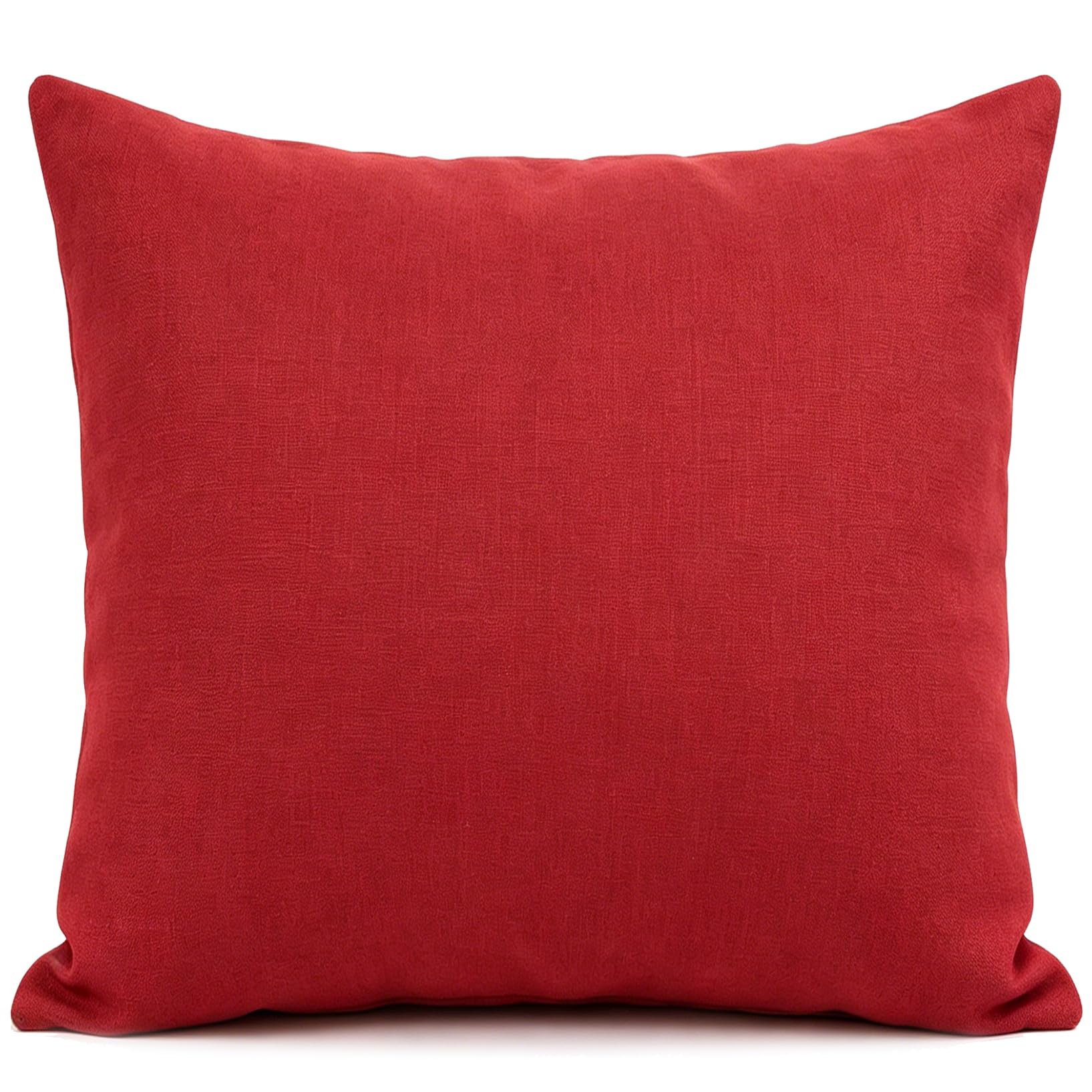 Red Throw Pillow Cover, Decor Cushion Cases for Sofa Chair Couch, 45*45cm
