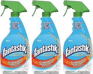Fantastik All-Purpose Cleaner 32fl.oz Powers Through Touch Crease & Grime Pack of 3 (with Bleach)