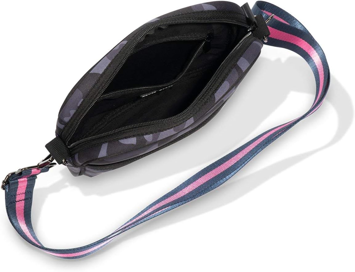 Haute Shore-Drew Epic Crossbody,Blue Camo W/Pink and Blue Stripe - Image 6