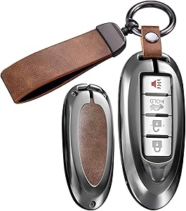 ontto Suede Car Key fob Cover Fit for Mercedes A C E S G Class GLC CLE