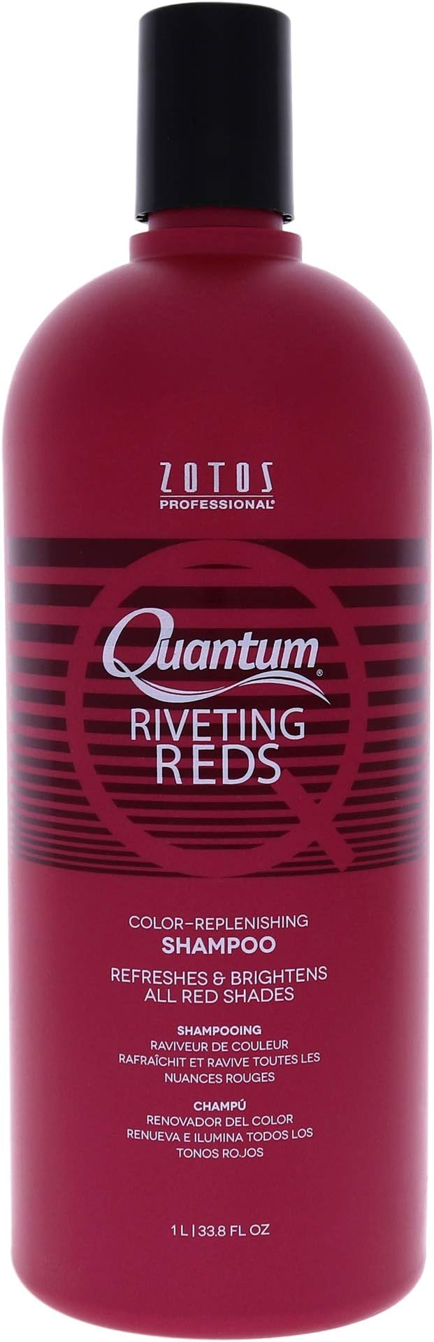 Quantum Colors Color Replenishing Shampoo - Riveting Reds, 33.8 Fl.Oz