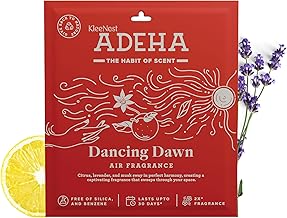 Kleenest Adeha Fragrance Pocket, Dancing Dawn 20g | Benzene and Silica Free| Fragrance Blends| Lasts Up to 30 days| Air Freshener for Bathroom, Car (Pack of 1, Dancing Dawn)