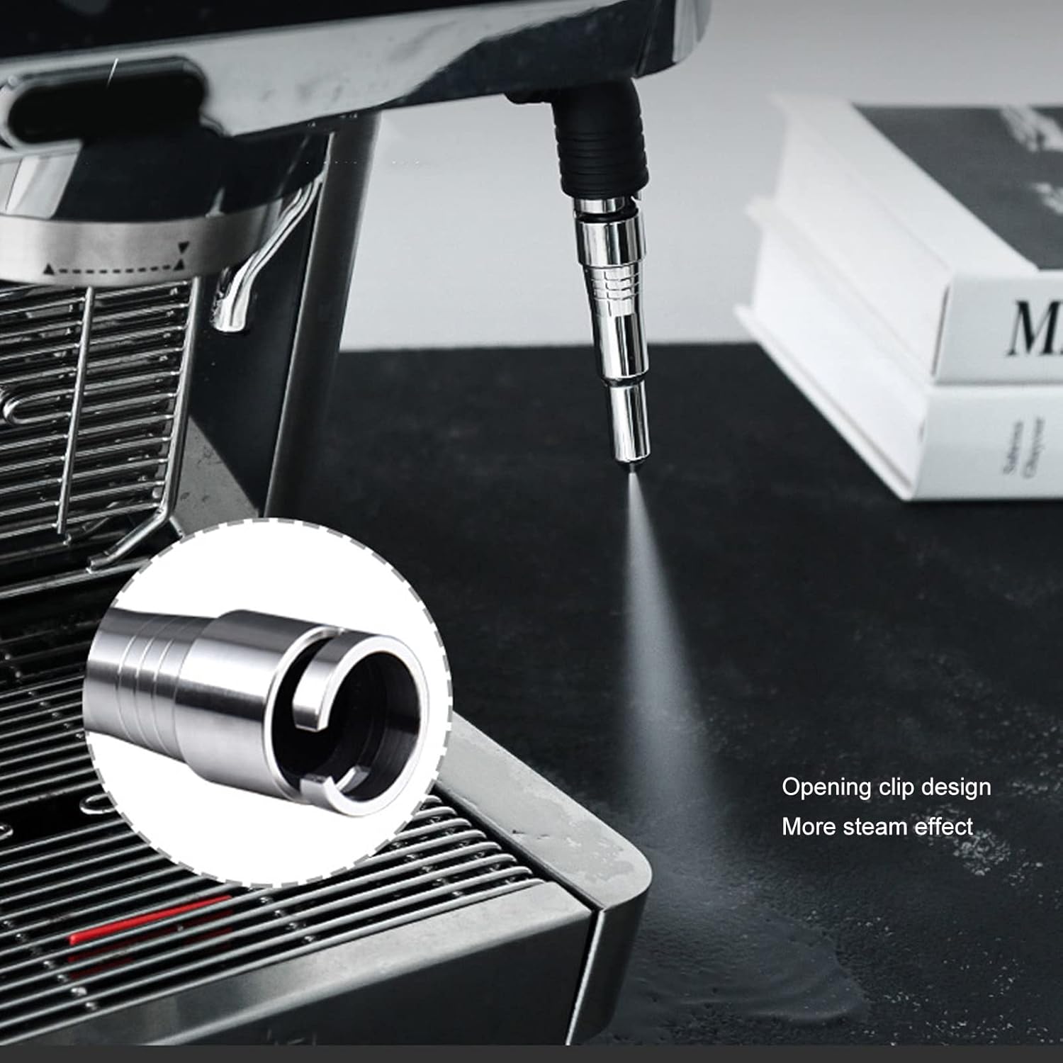 Coffee Machine Steam Nozzle, Coffee Steam Spout Nozzle Coffee Maker Espresso Machine Accessory for ECP3420 EC680