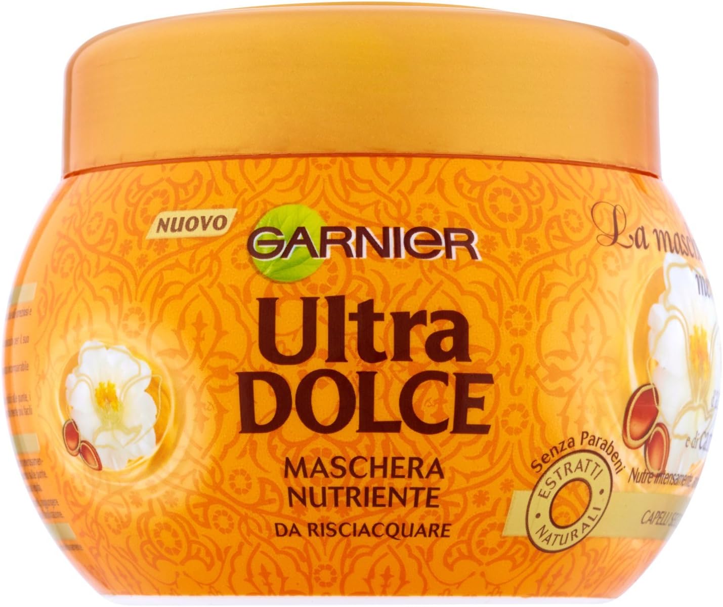 GARNIER Ultradolce Mask Jar Wonderful Argan/Camellia 300 Ml. Hair Conditioner