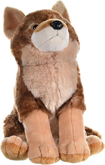Wild Republic Coyote Plush ، الحيوانات المحشوة ، لعبة القطيفة ، هدايا للأطفال ، Cuddlekins 12 Inches