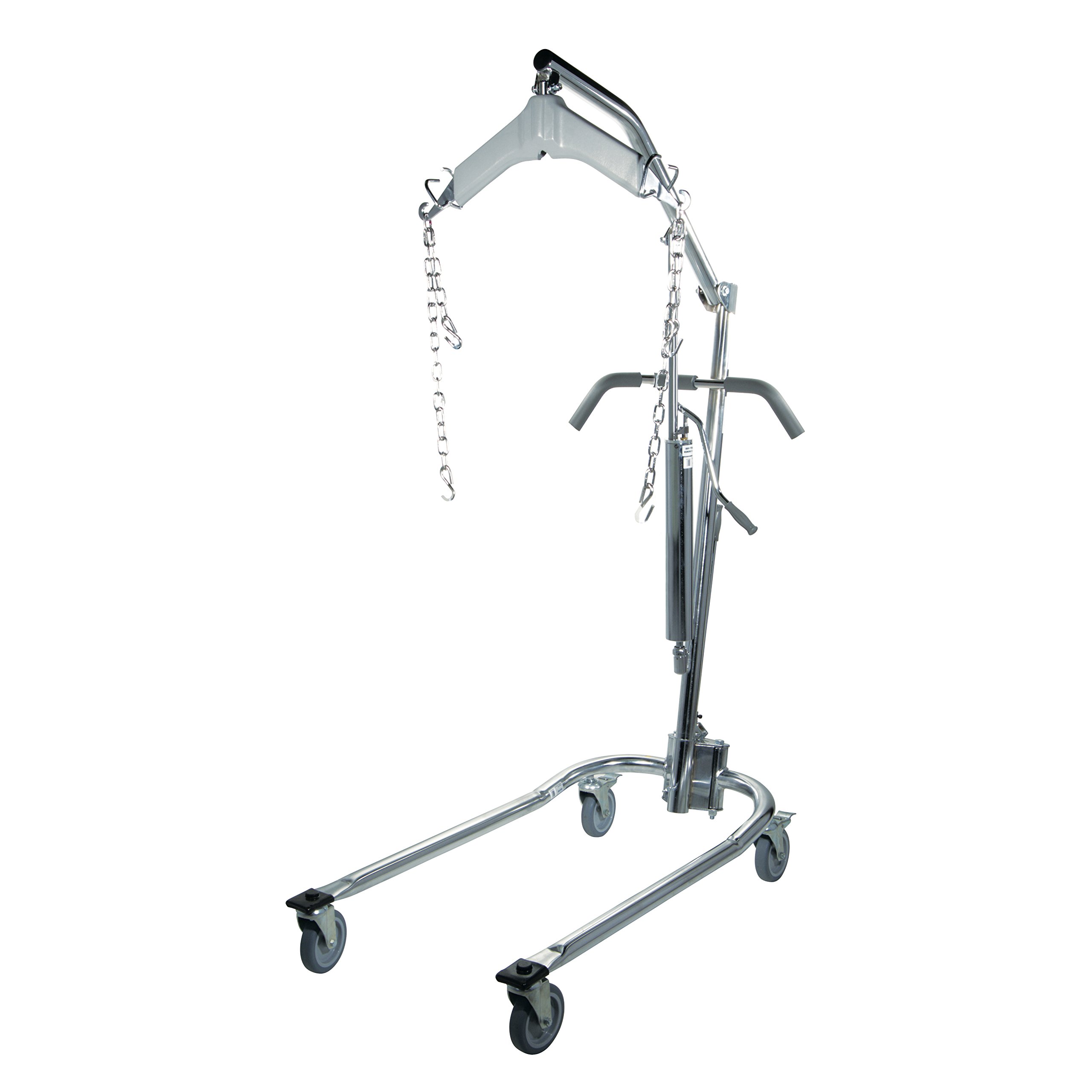 Patient Lift-Manual Hydrau w/6 Point Cradle & Chains -Drive