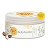 Burt's Bees Mama Belly Butter, Stretch Mark Cream for Pregnancy Massages Body & Reduces Scar Appearance, Prenatal & Postnatal Tummy Skin Care, Shea Butter & Vitamin E Rich Formula, 6.5 Oz Tub