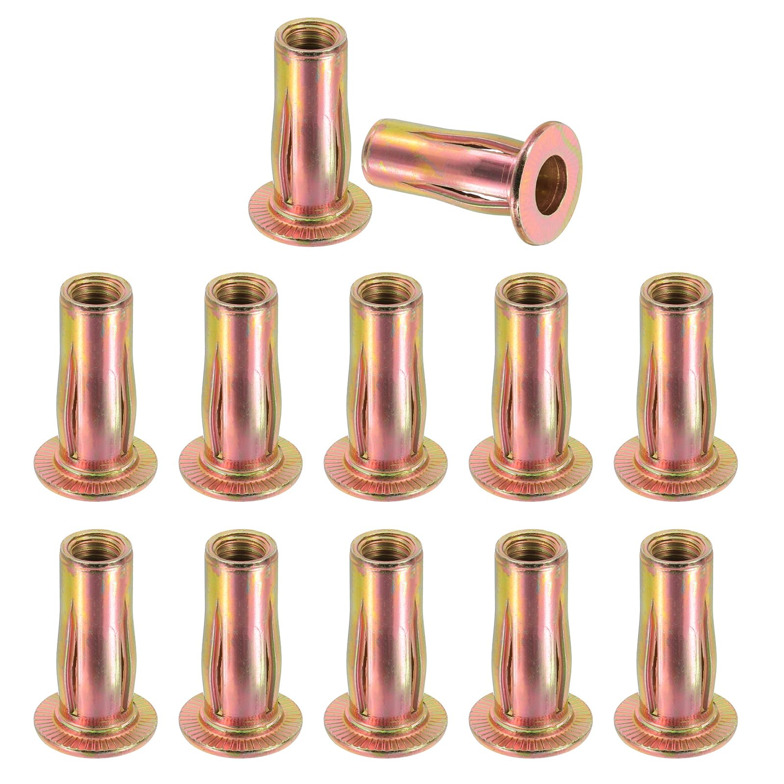 PATIKIL 12 Pcs Multi-Grip Rivet Nuts