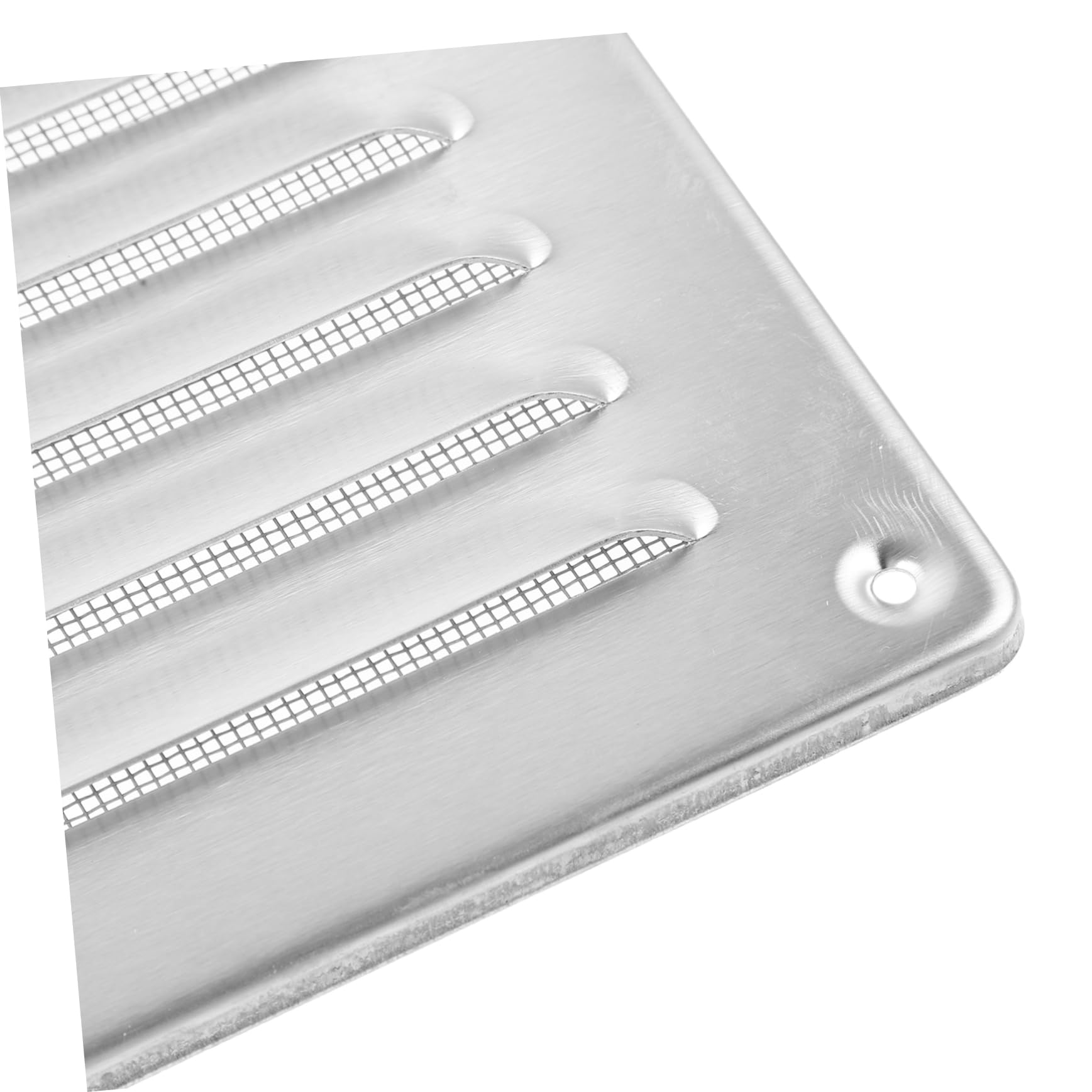 Cubierta y Fácil Instalación Cuadrada de Ventilación de Acero Inoxidable Protección contra Animales para Pared Exterior para Aire Acondicionado