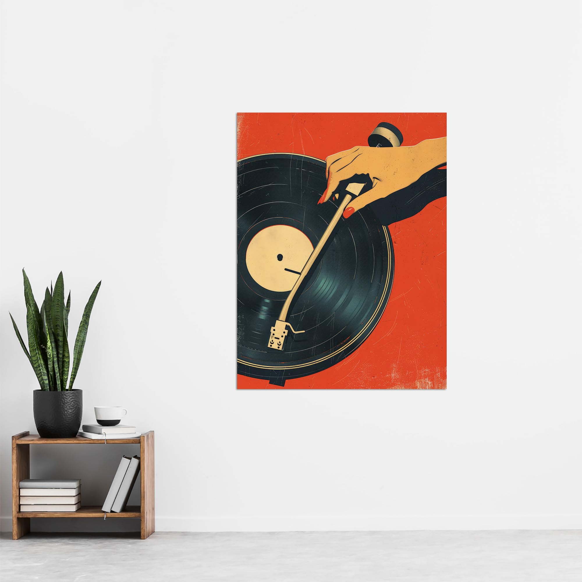 Amazon.com: Artery8 Vintage Retro Vinyl Record Player Spin 1950's