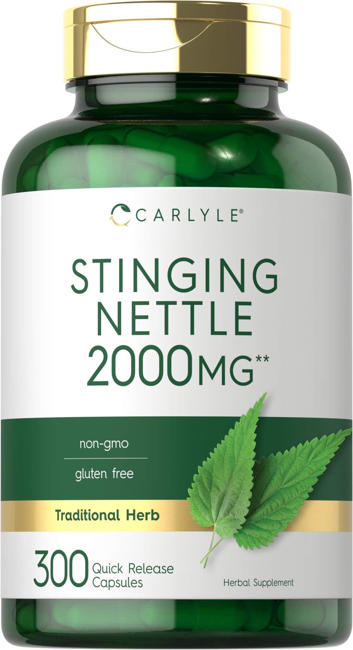 Carlyle Stinging Nettle Leaf Extract 2000mg 300 Capsules
