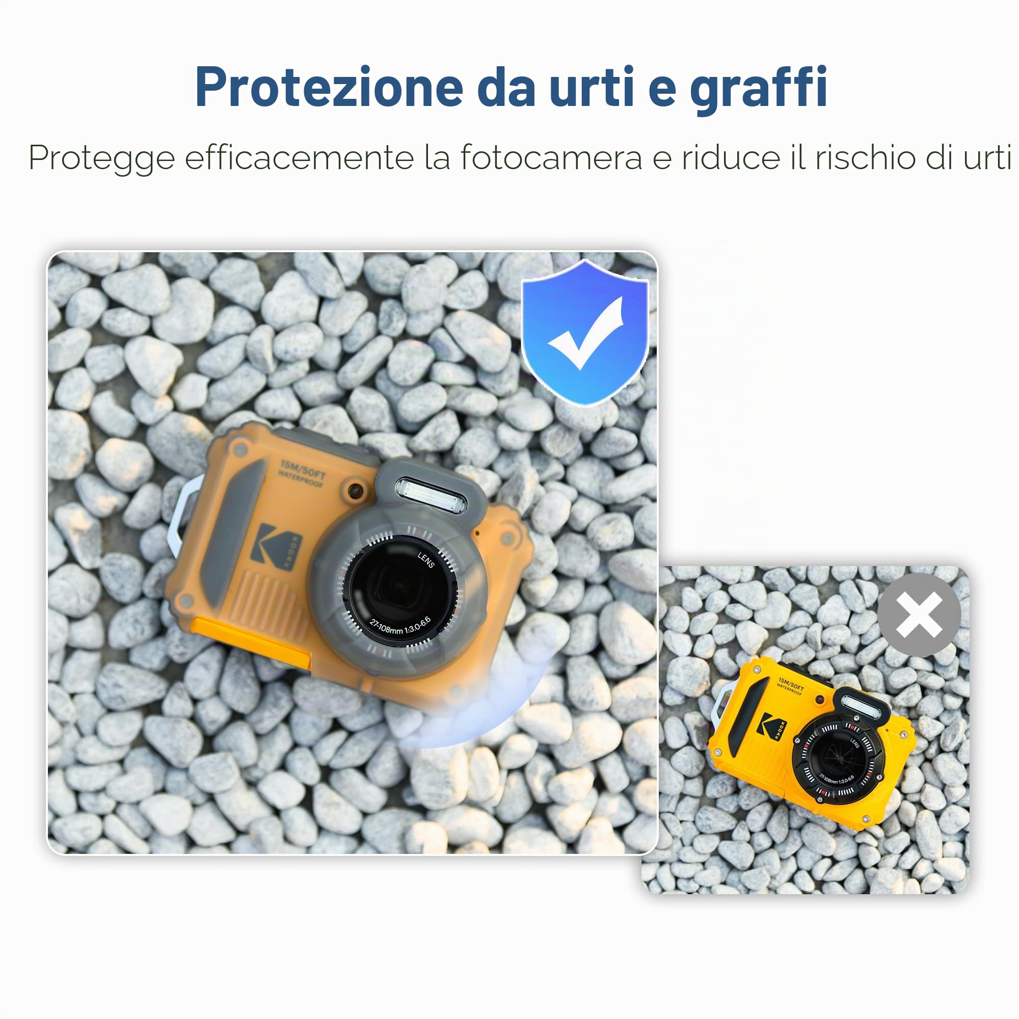 brotect Pellicola Protettiva per Kodak Pixpro WPZ2 Protezione Schermo (6 Pezzi) [Trasparente, Anti-Impronte