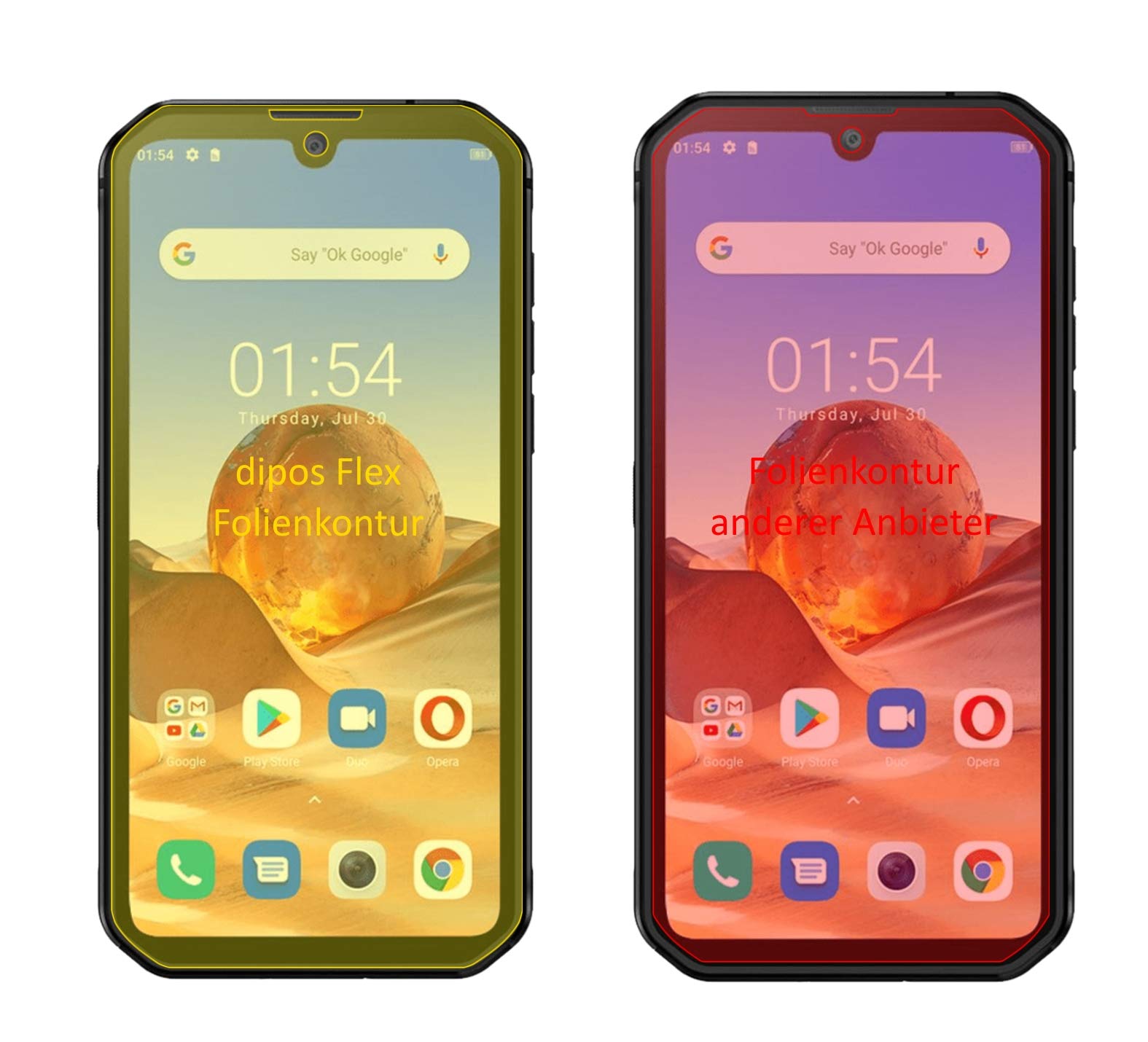 KJYF Coque pour Blackview BV9900E (5.84) Silicone Case + Verre trempé, Film Protection pour
