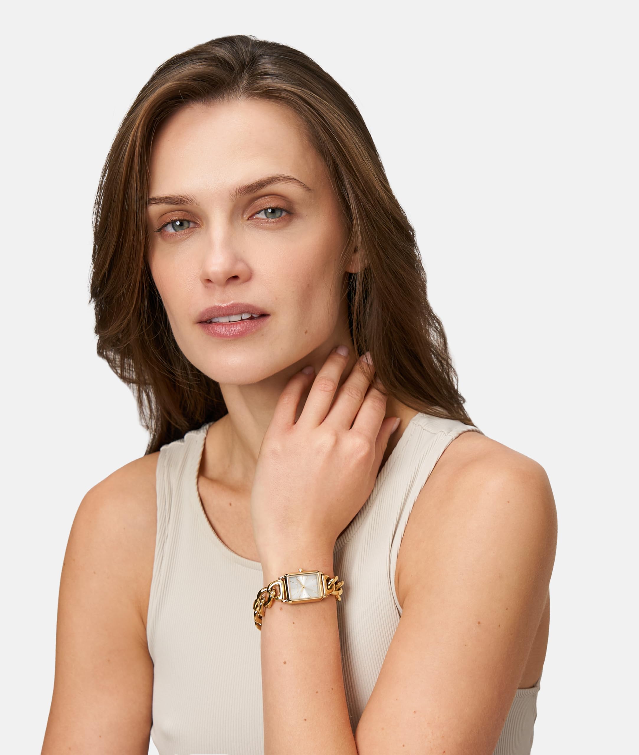 Tamaris Reloj de Mujer – Schmuckbanduhr para Mujer rund & eckig - Elegante Reloj de Pulsera con Schmuckband en Plata, Gold, Oro Rosa, Negro, Verde