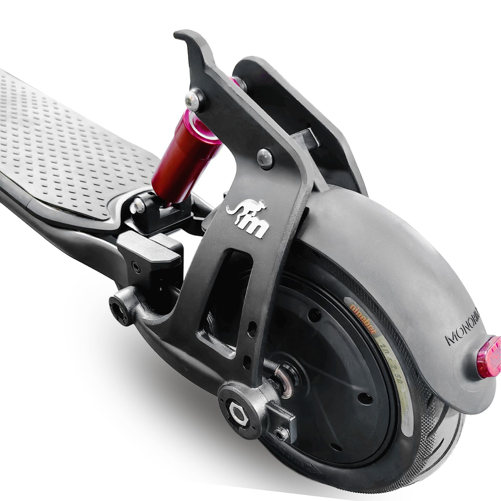 Monorim MFR2 Kit de suspension arrière pour scooter électrique Segway Ninebot F2, F2E, F2 Pro, F2 Plus