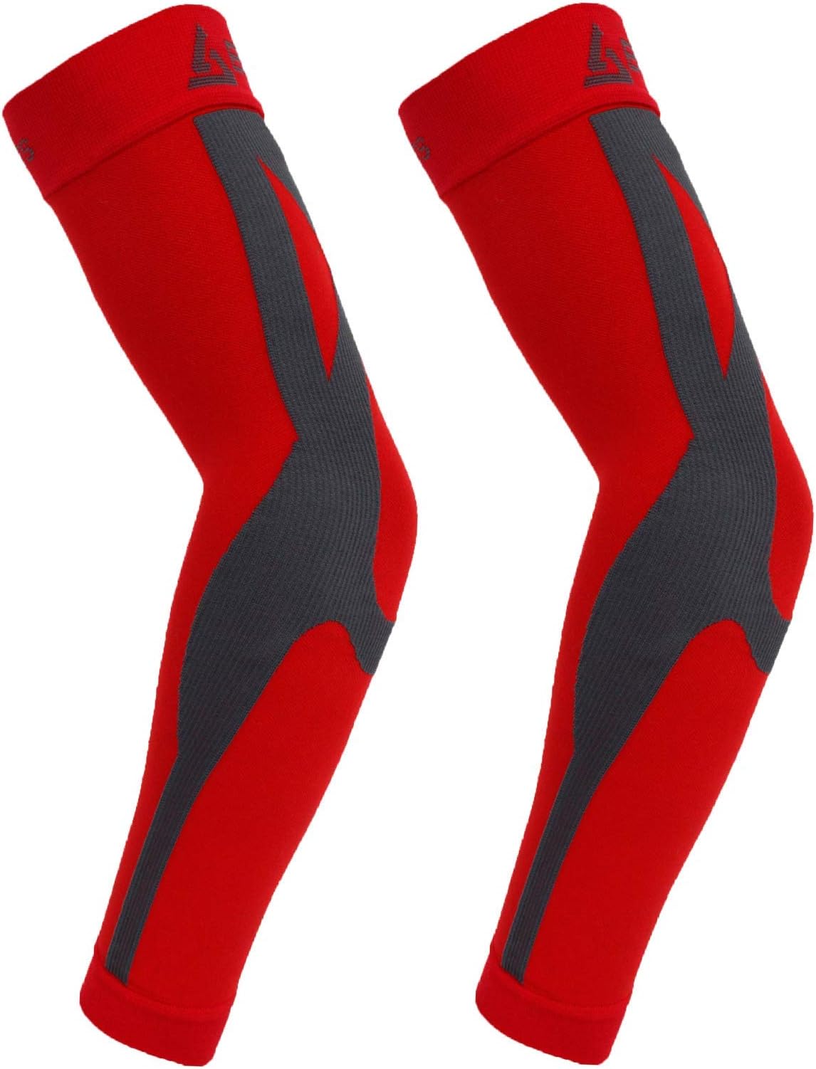 Graduated Compression Arm Sleeves For Men Women - Medical Grade 20-30mmHG - Lymphedema Sleeve, Arm Support, Tennis Elbow Pain Relief, Tendonitis, Swelling - Football Baseball Basketball Weightlifting