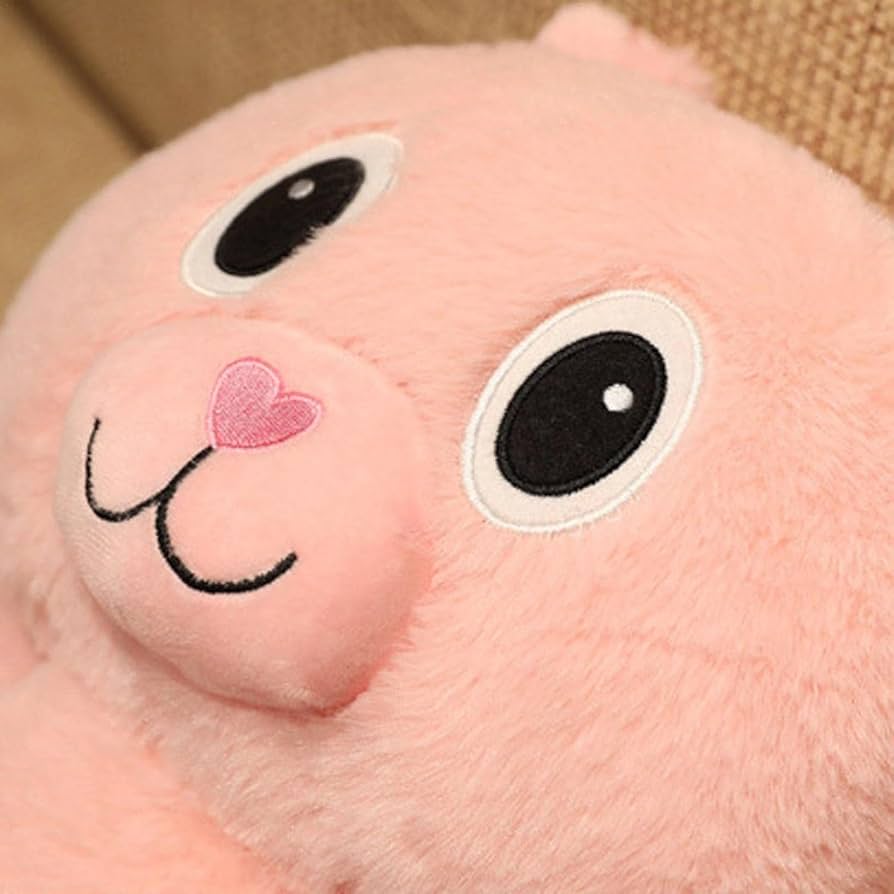 Amazon｜引き込み式のウサギのぬいぐるみ 耳の長いぬいぐるみ