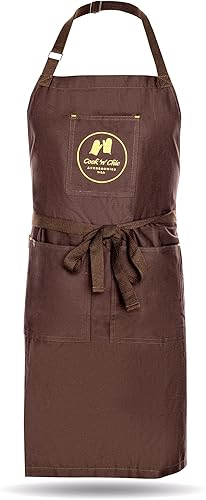 Miniatura 9 de Delantal de cocina Essential Chef - Profesional y duradero para cocinar - Delantal de cocina de algodón - Ajustable por Cook'n'Chic