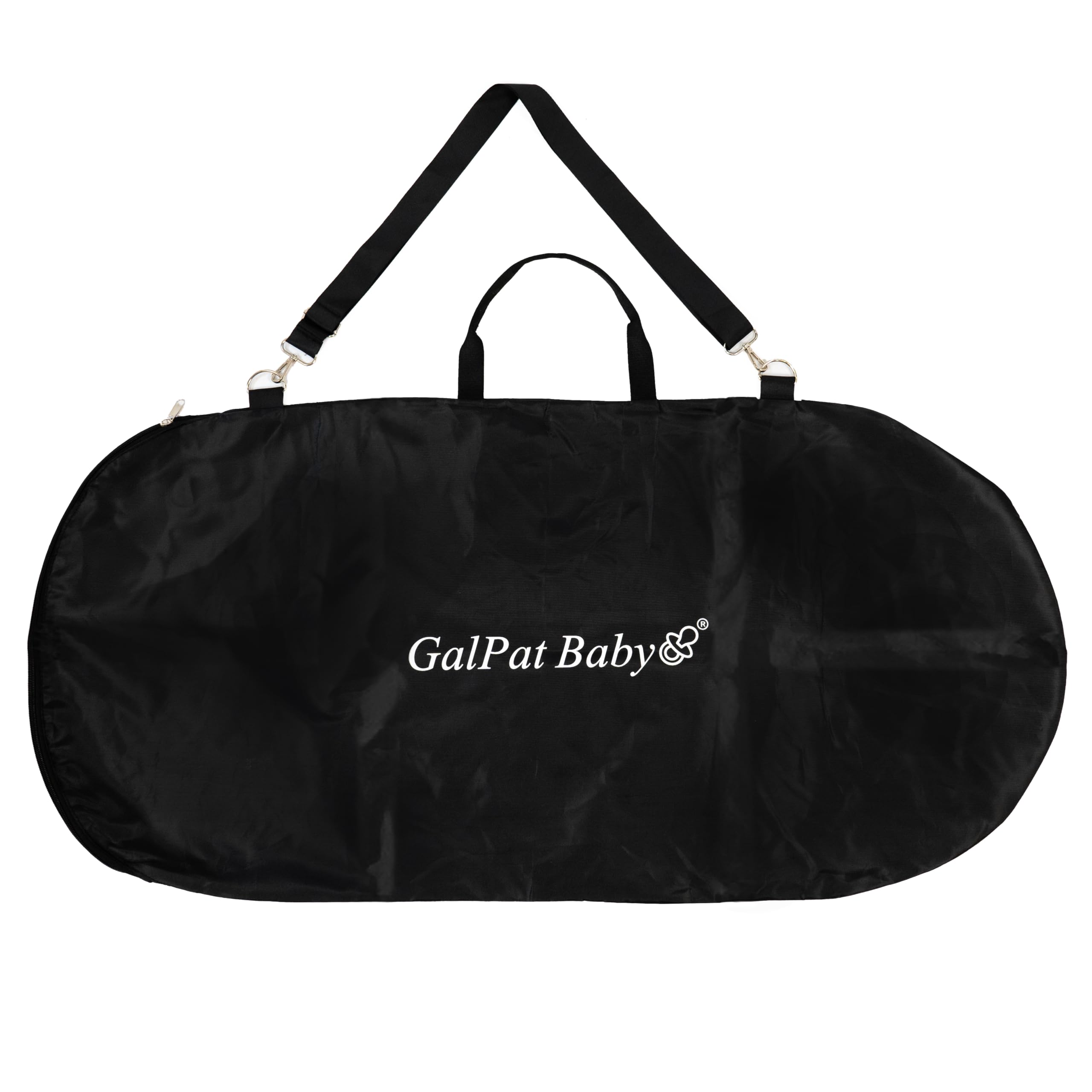 GalPat Baby - Funda Hamaca Compatible con BabyBjorn y GalPat Baby Transpirable - Asiento para Hamaca de bebé Transpirable - Color Gris (Funda + Bolsa DE Transporte)