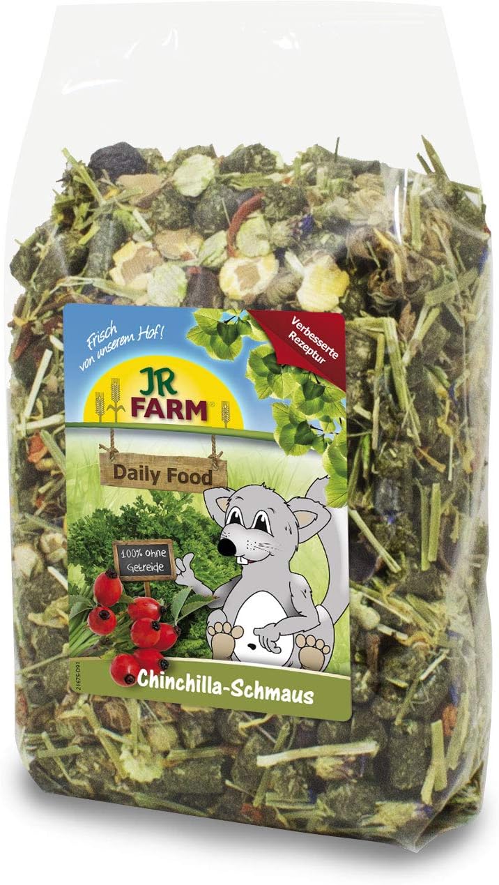 JR Farm Chinchillà Schmaus 1,2 Kg - Miscela Naturale Senza Cereali Per Cincillà, Con Erbe E Vitamine - Foto 9