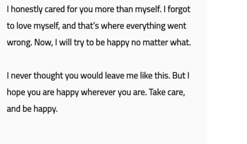 Love message app