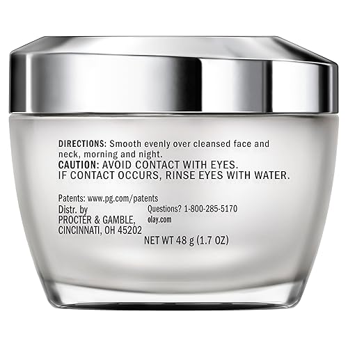 Miniatura 12 de Olay Regenerista Péptido de colágeno 24 Hidratante de cara con vitamina B3, Fragancia Gratis, 1.7 oz + Látigo Rostro Hidratante Viaje  Tamaño de