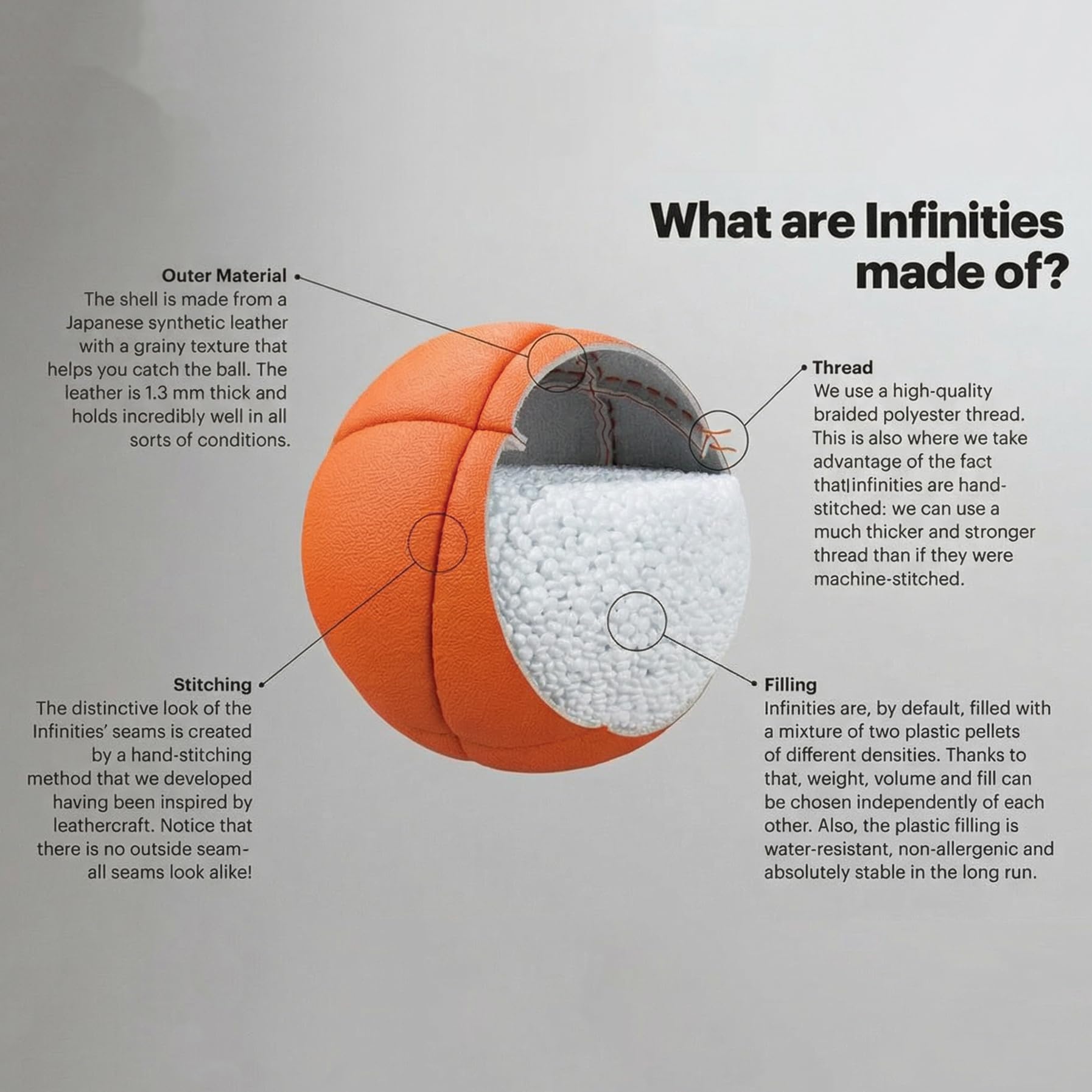Infinity Juggling Ball - różowa (ręcznie wykonana w UE, używana przez Pro Jugglers, zawiera aplikację do nauki sztuczek)