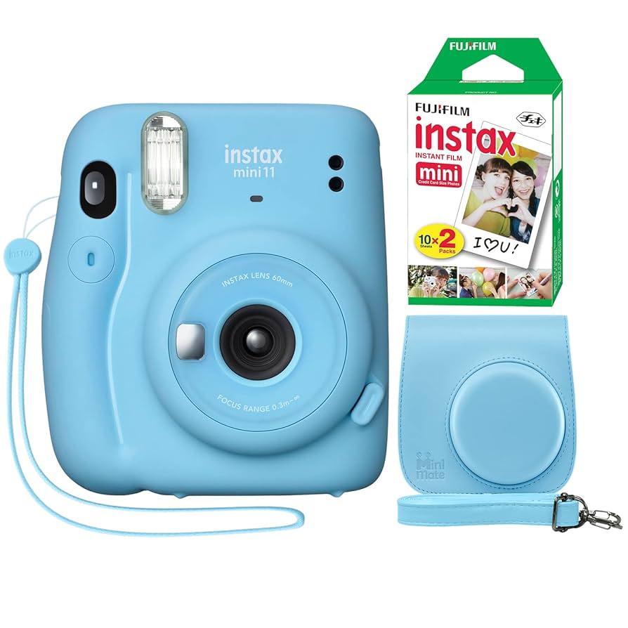 その他 PerthSanta mini photo set Secret Amazon.com : Fujifilm Instax Mini 11 Instant Camera Sky Blue