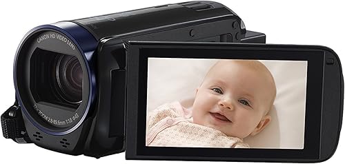 Miniatura 3 de Canon VIXIA HF R600 - Videocámara Full HD con pantalla táctil de 3 pulgadas y zoom avanzado de 57x, color negro (renovado)