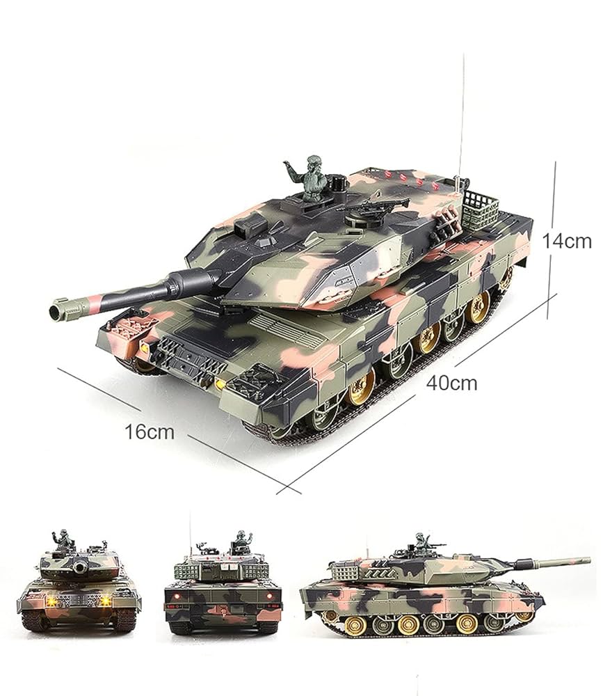 ヘンロン 戦車 ラジコン 1/24スケール ドイツ レオパルト2 A5 楽天市場】HengLong(ヘンロン)製 2.4GHz 戦車ラジコン 1/24