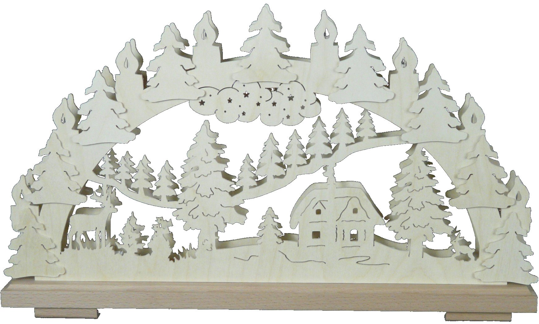Arche lumineux double SB 1-93 pour illuminer vos fenêtres de Noël