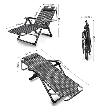 Amazon｜折りたたみ式無重力チェア、快適なポータブル芝生