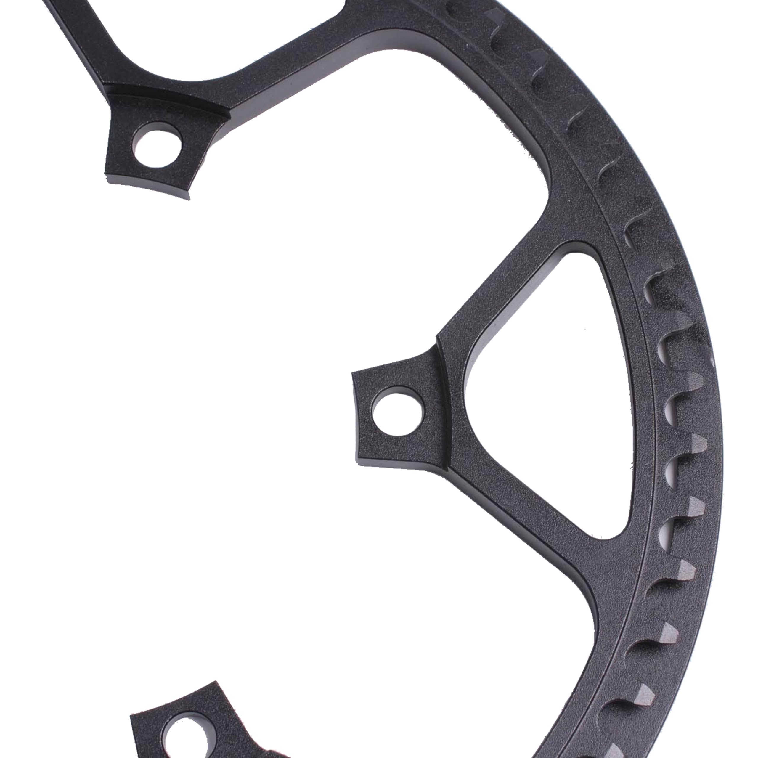 Universal Bike Chainring,52T/54T/56T/58T/60T BCD 130mm Bike Chainring with Chain Guard for 6 to 12 Speed MTB,EBike,Road Bike,City Bike,Folding Bike,Cargo