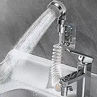 Chuveiro de Parede Pulverizador de Pia Portátil – Ducha para Lavar Cabelos, Pets e Bebês | Com Suporte de Parede – Banheiro ou Cozinha