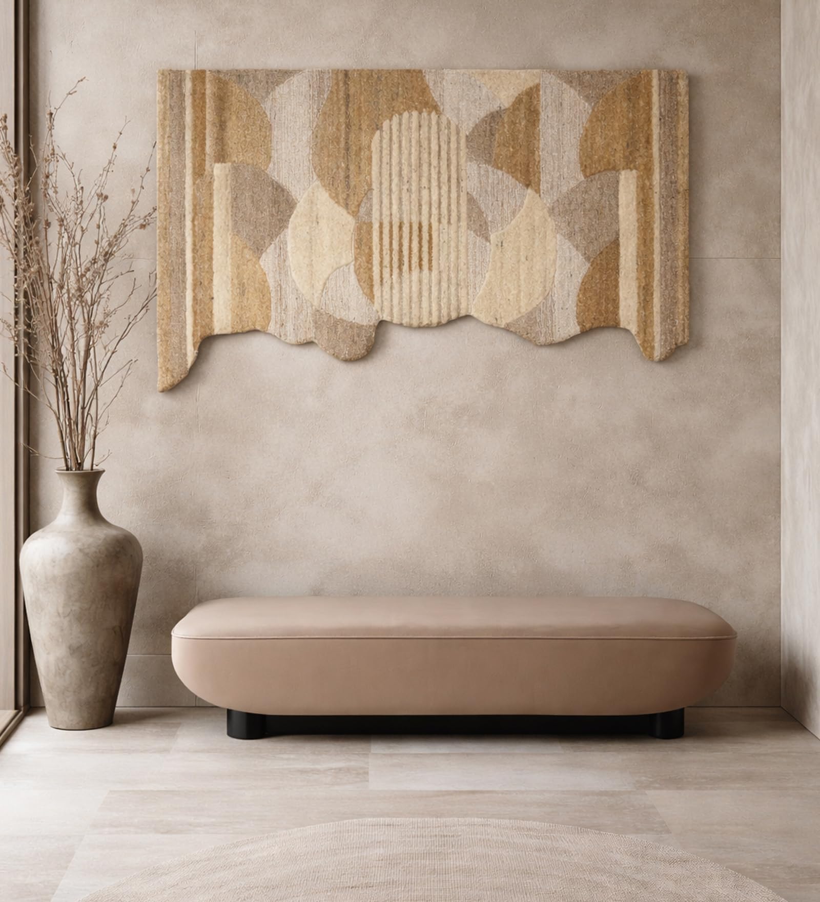 Amazon.com: Neu Looms Handmade Woven Wall Art, Abstract Textile